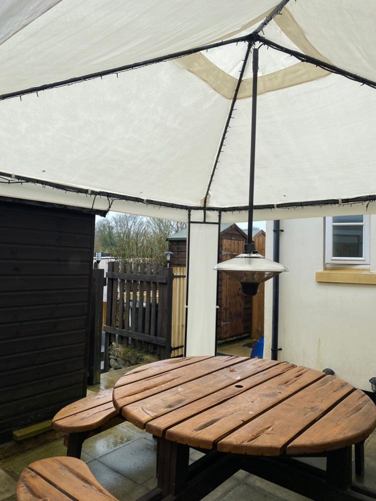 Canopy for 3m x 3m Patio Gazebo - Single Tier - Customer Photo From Anonymous