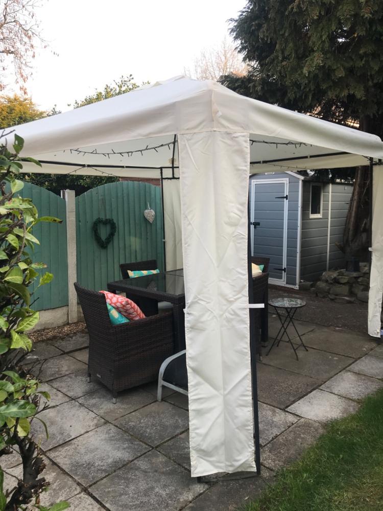 Canopy for 3m x 3m Patio Gazebo - Single Tier - Customer Photo From Sybil Cundall