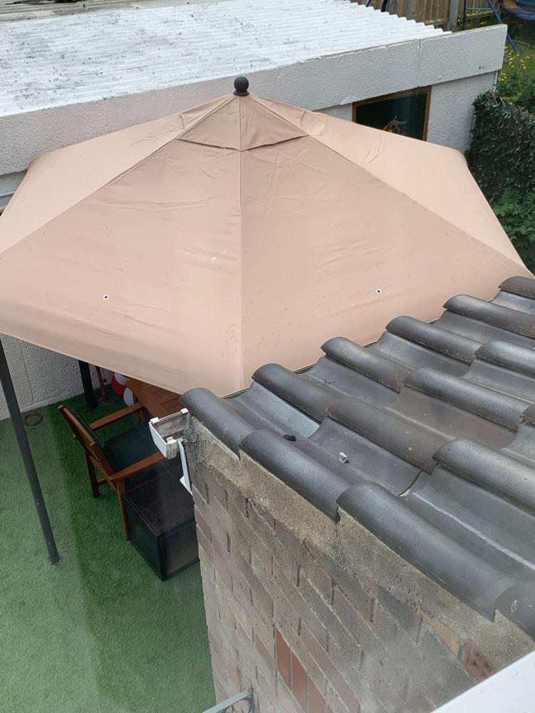 Canopy for 3.3m Hexagonal Patio Gazebo - Single Tier - Customer Photo From Tom Baird