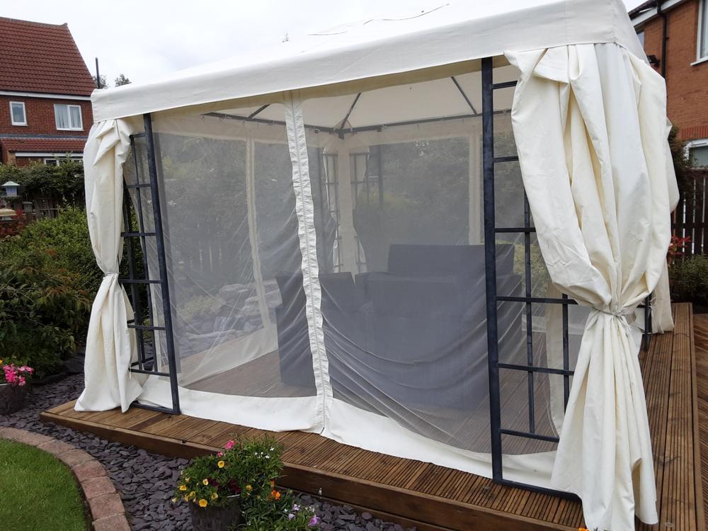 Canopy for 3m x 3m Patio Gazebo - Single Tier - Customer Photo From Patricia Myers