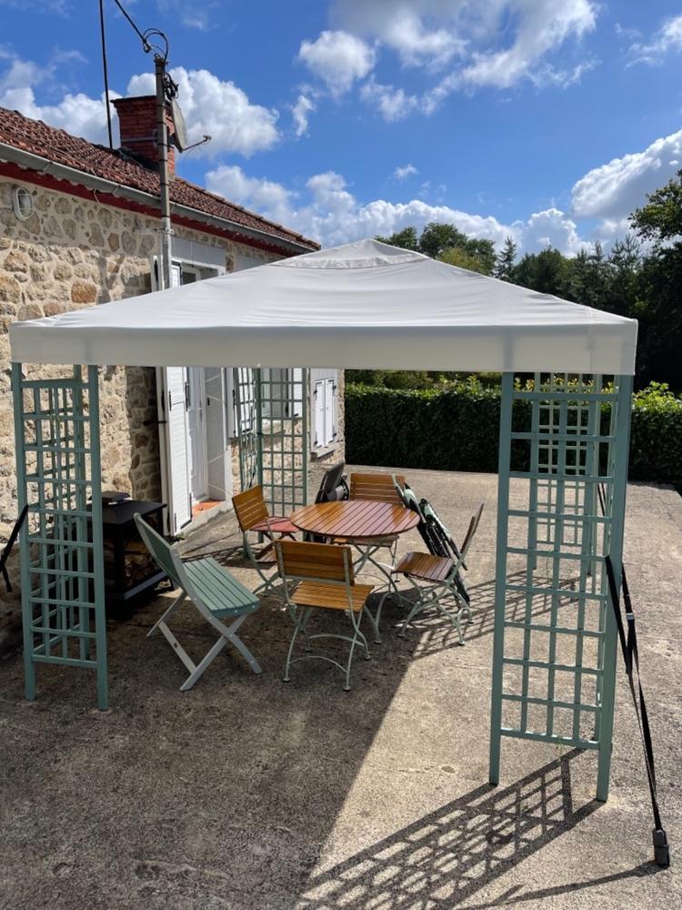 Canopy for 3m x 3m Patio Gazebo - Single Tier - Customer Photo From Anonymous