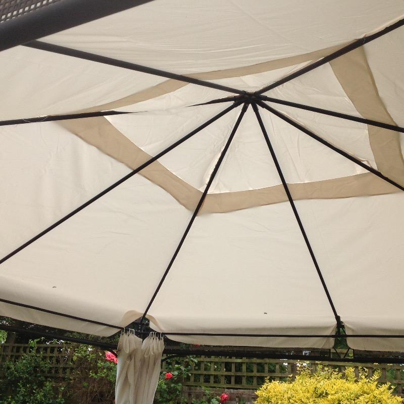Canopy for 3.5m x 3.5m Patio Gazebo - Single Tier - Customer Photo From Jane E.