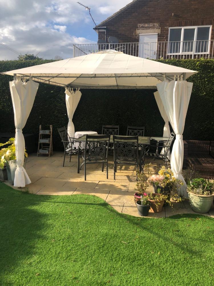 Canopy for 3m x 3m Ikea Karlso Patio Gazebo - Single Tier - Customer Photo From Gerry Millward