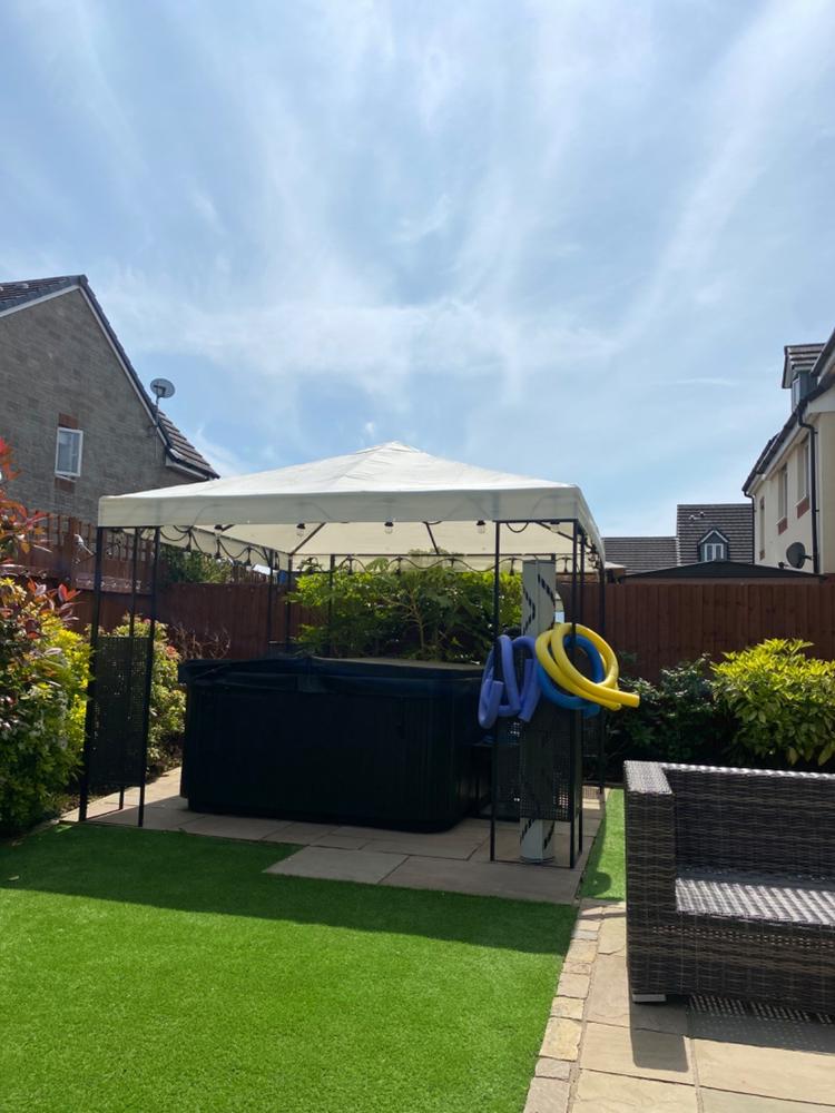 Canopy for 3m x 3m Ikea Ammero Patio Gazebo - Single Tier - Customer Photo From Anonymous