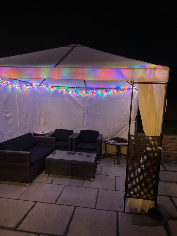 Canopy for 3m x 3m Ikea Ammero Patio Gazebo - Single Tier - Customer Photo From Maria Sladen
