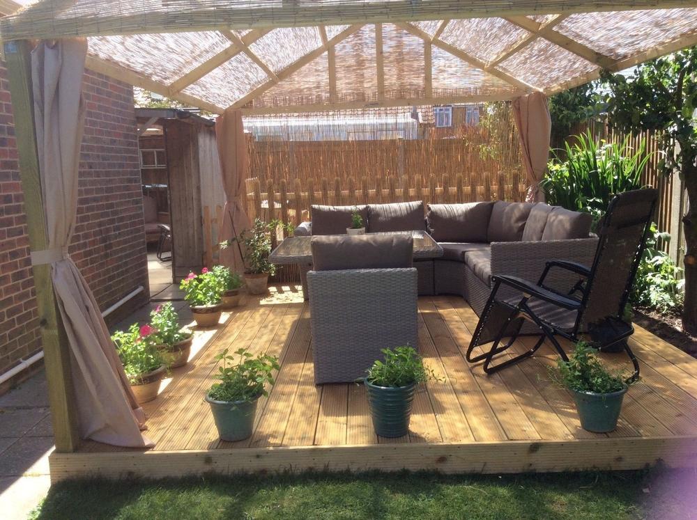 Side Panel Set for 3m x 4m Patio Gazebo - Set of 4 - Customer Photo From Tracey C.