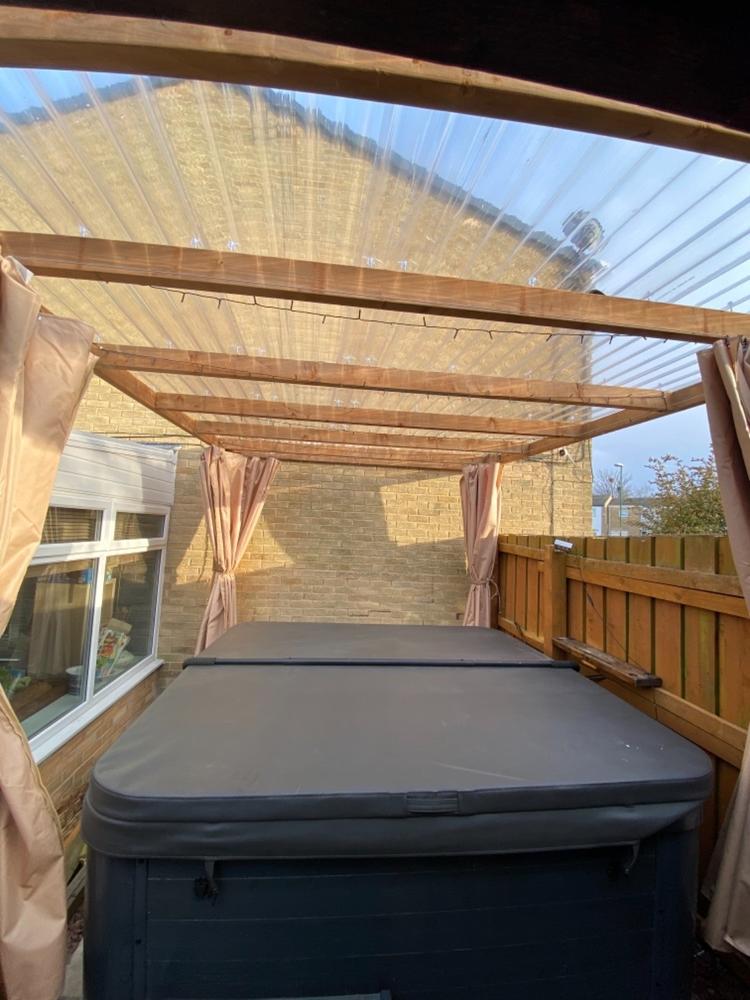 Side Panel Set for 3m x 4m Patio Gazebo - Set of 4 - Customer Photo From Gavin Peterson