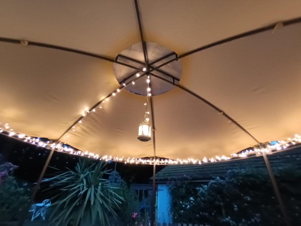 Canopy for 3.5m Regency Round Patio Gazebo - Two Tier - Customer Photo From Roy Grant