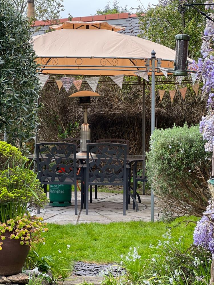 Canopy for 3.5m Regency Round Patio Gazebo - Two Tier - Customer Photo From Amanda de Burgh-Thomas