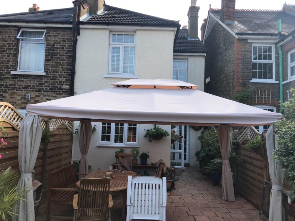 Canopy for 3m x 4m Patio Gazebo - Two Tier - Customer Photo From Stephan S.