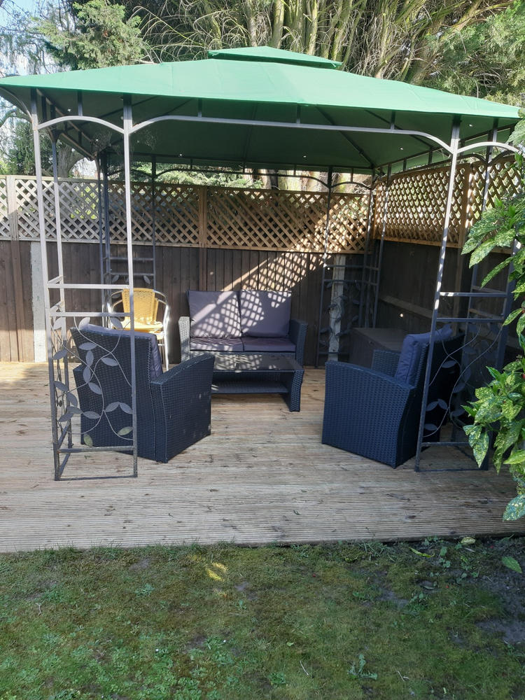 Canopy for 3m x 3m Patio Gazebo Two Tier Gazebo Spare Parts