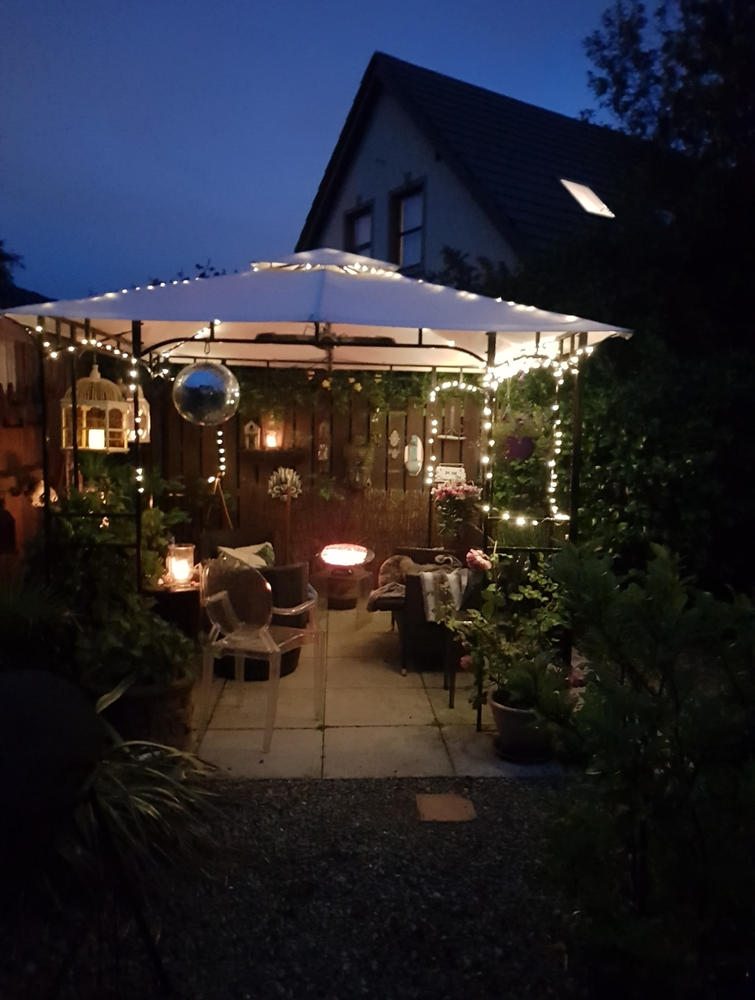 Canopy for 3m x 3m Homebase Lucca Patio Gazebo - Two Tier - Customer Photo From MARIE BENTON