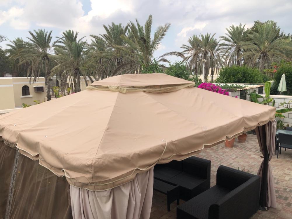 Canopy for 3m x 4m Patio Gazebo - Two Tier - Customer Photo From Chris Sloan