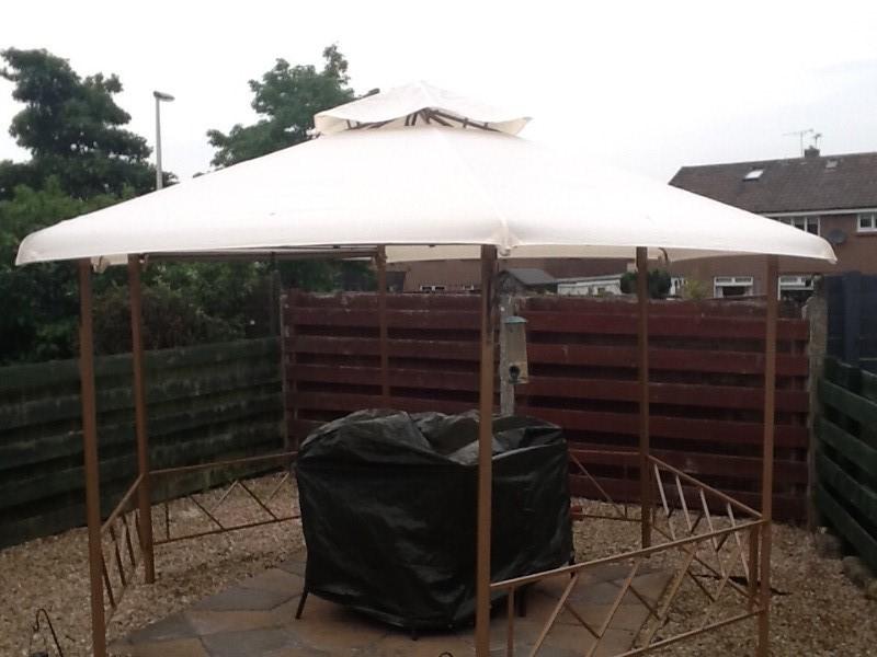 Canopy for 4m Hexagonal Patio Gazebo - Two Tier - Customer Photo From Colin S.