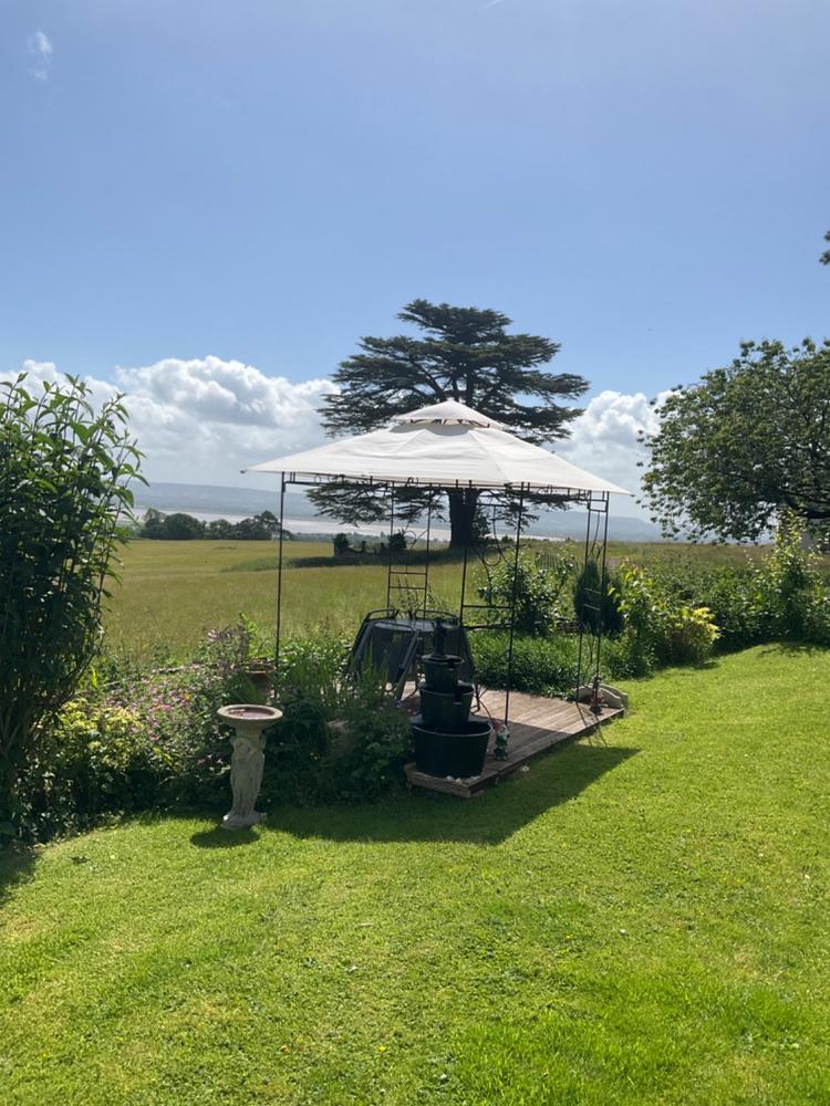 Canopy for 2.5m x 2.5m The Range Arosa Patio Gazebo Two Tier Gazebo