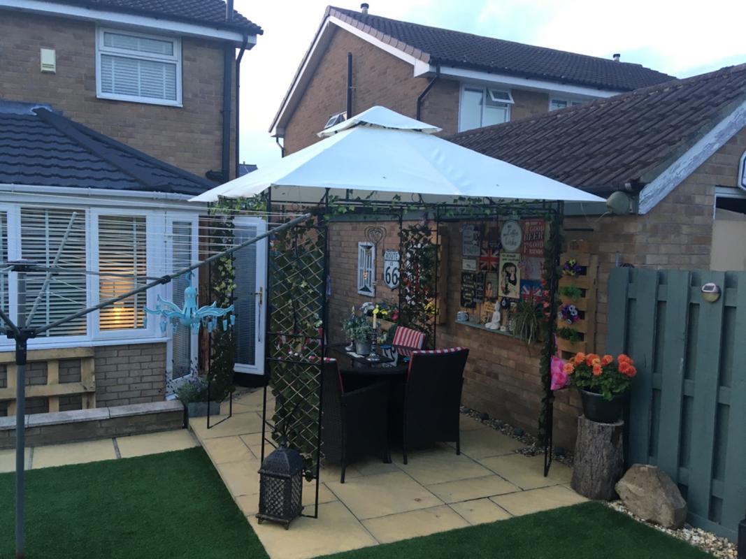 Canopy for 2.5m x 2.5m Patio Gazebo Two Tier Gazebo Spare Parts