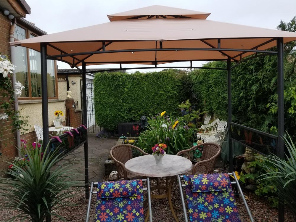 Canopy for 2.5m x 1.5m Patio Gazebo - Two Tier – Gazebo Spare Parts