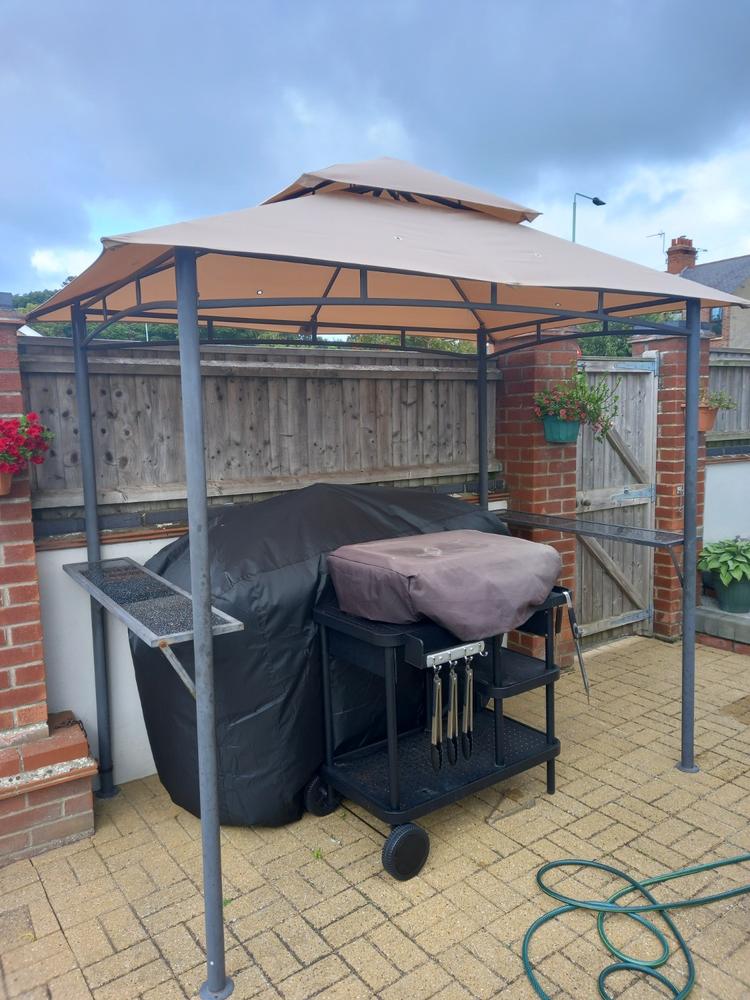 Canopy for 2.5m x 1.5m Patio Gazebo - Two Tier - Customer Photo From Terry Block