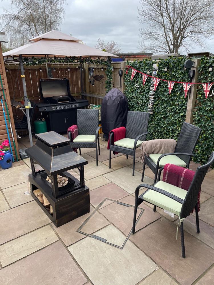 Canopy for 2.5m x 1.5m B&Q Rowlinson Roma Patio Gazebo - Two Tier - Customer Photo From Martin Greaves