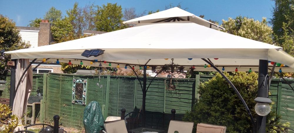 Canopy for 3.5m x 3.5m Patio Gazebo - Two Tier - Customer Photo From Anonymous