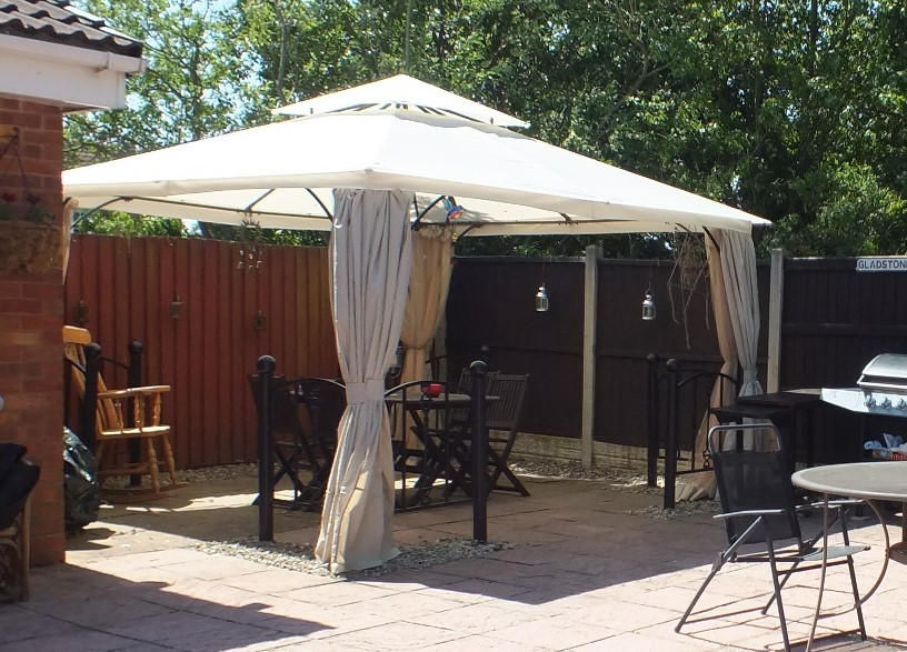 Canopy for 3.5m x 3.5m Patio Gazebo - Two Tier - Customer Photo From Brian Platts
