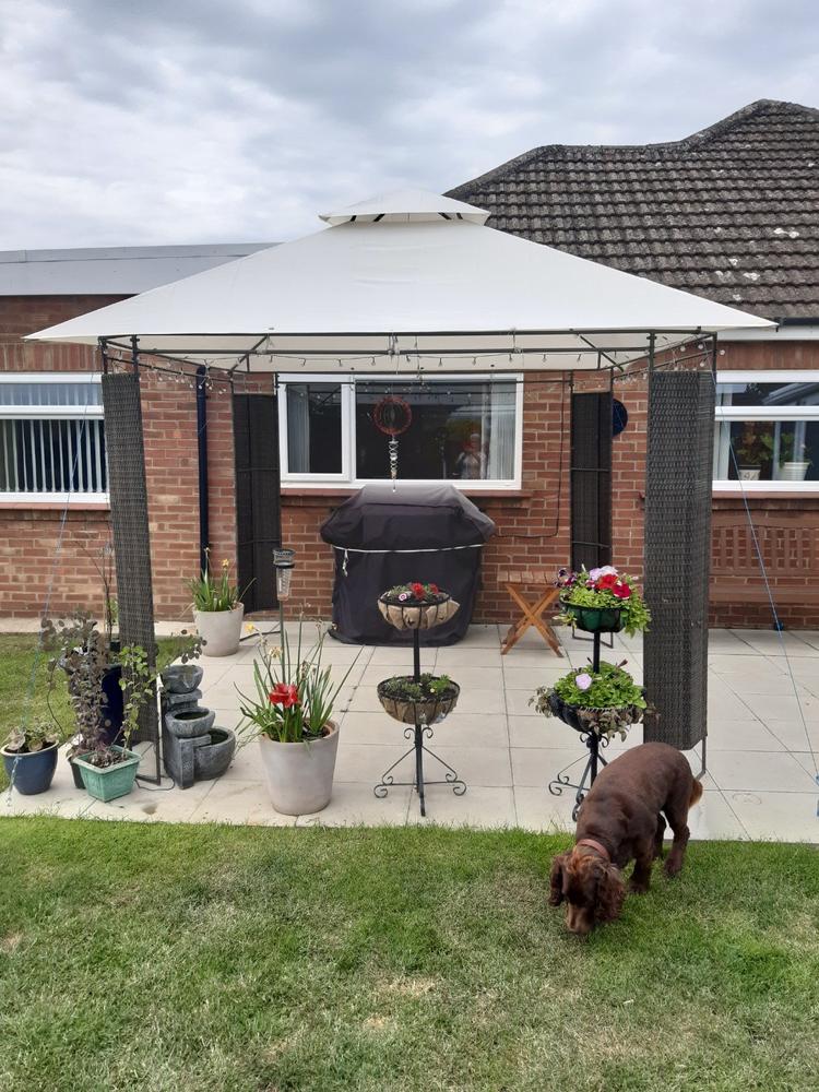 Canopy for 3m x 3m Patio Gazebo - Two Tier - Customer Photo From Anonymous