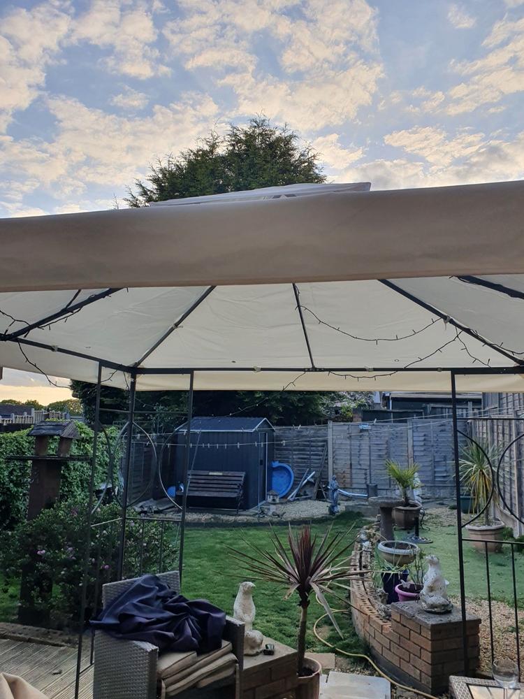 Canopy for 2.5m x 2.5m Polenza Patio Gazebo - Two Tier - Customer Photo From Anonymous