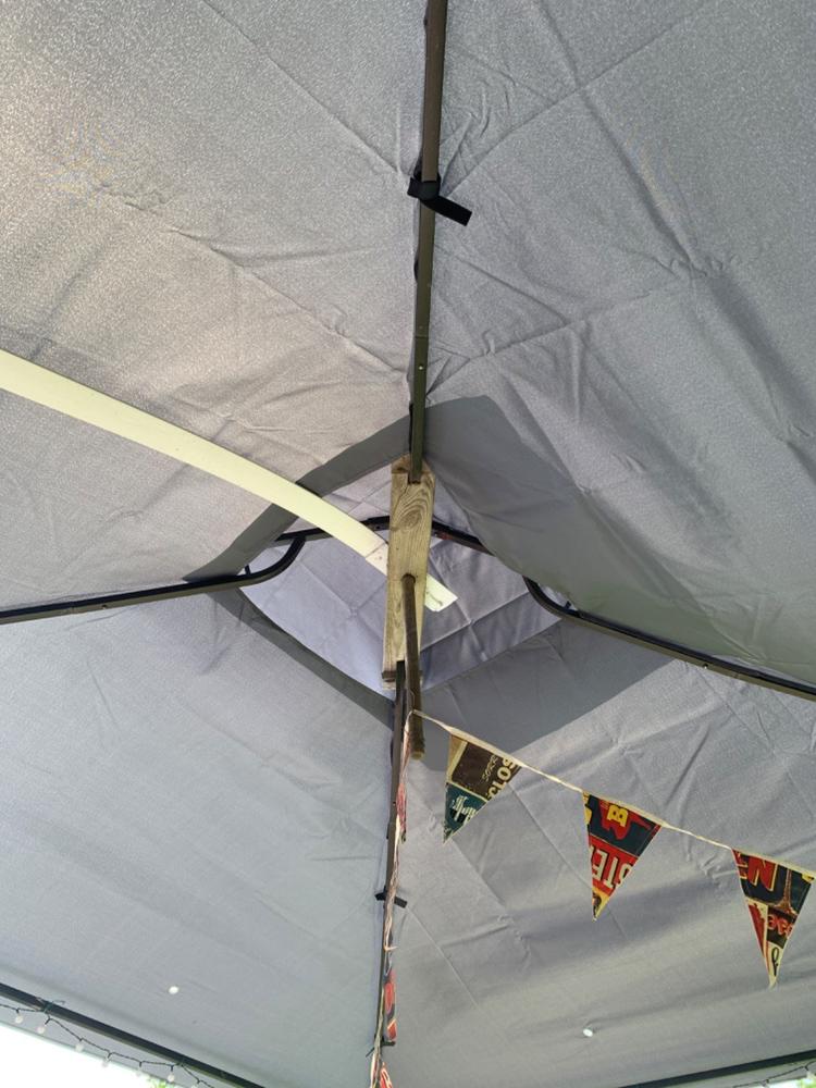 Canopy for 3m x 3m Patio Gazebo - Two Tier - Customer Photo From Hazel Miles