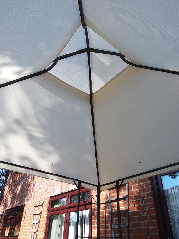 Canopy for 3m x 3m Patio Gazebo - Two Tier - Customer Photo From Anonymous