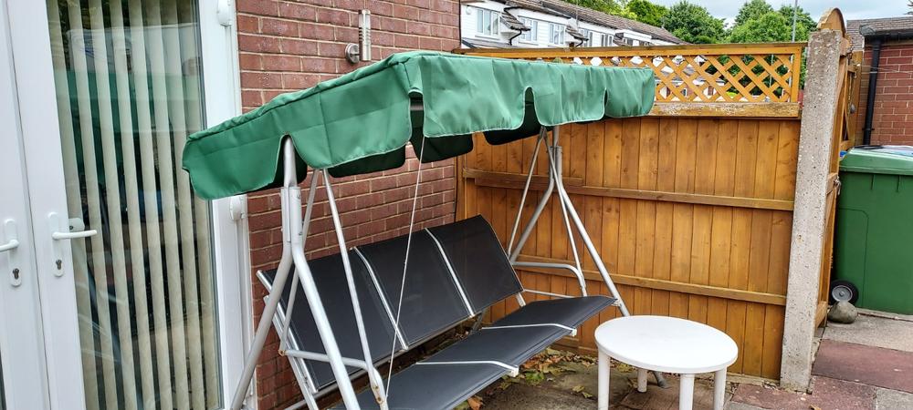 Canopy for Flat Swing Hammock - 190cm x 114cm - Customer Photo From Richard Corner