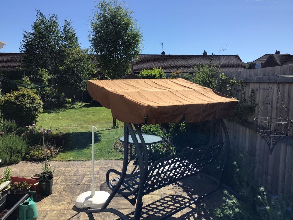 Canopy for Flat Swing Hammock - 192cm x 109cm - Customer Photo From Anonymous