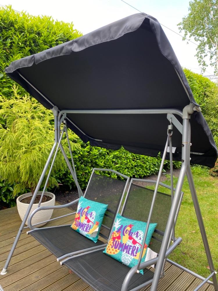 Canopy for Flat Swing Hammock - 147cm x 115cm - Customer Photo From Michelle 07949855029