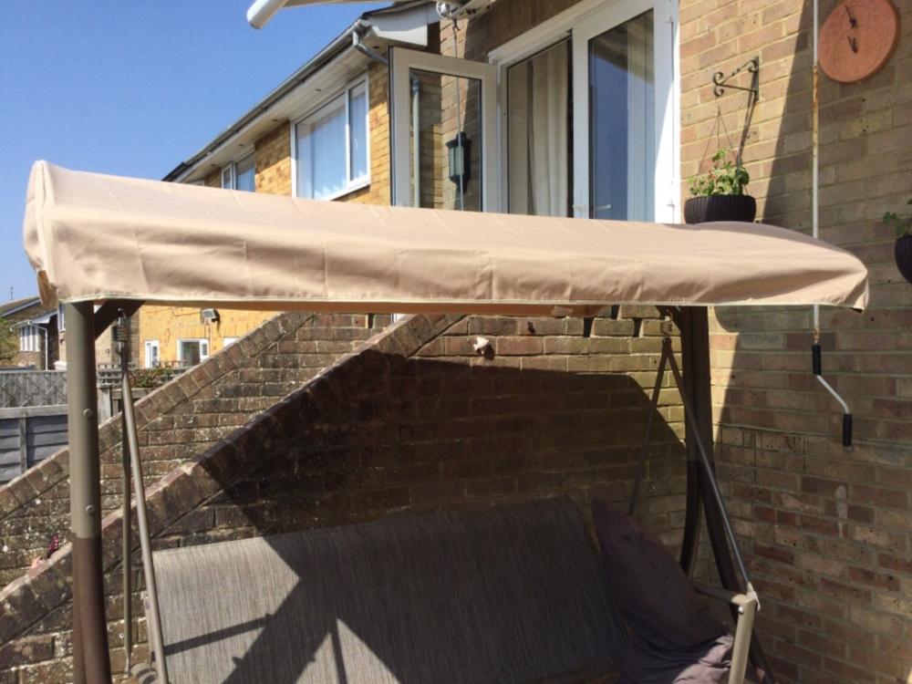 Canopy for Curved Swing Hammock - 190cm x 120cm - Customer Photo From B Doherty