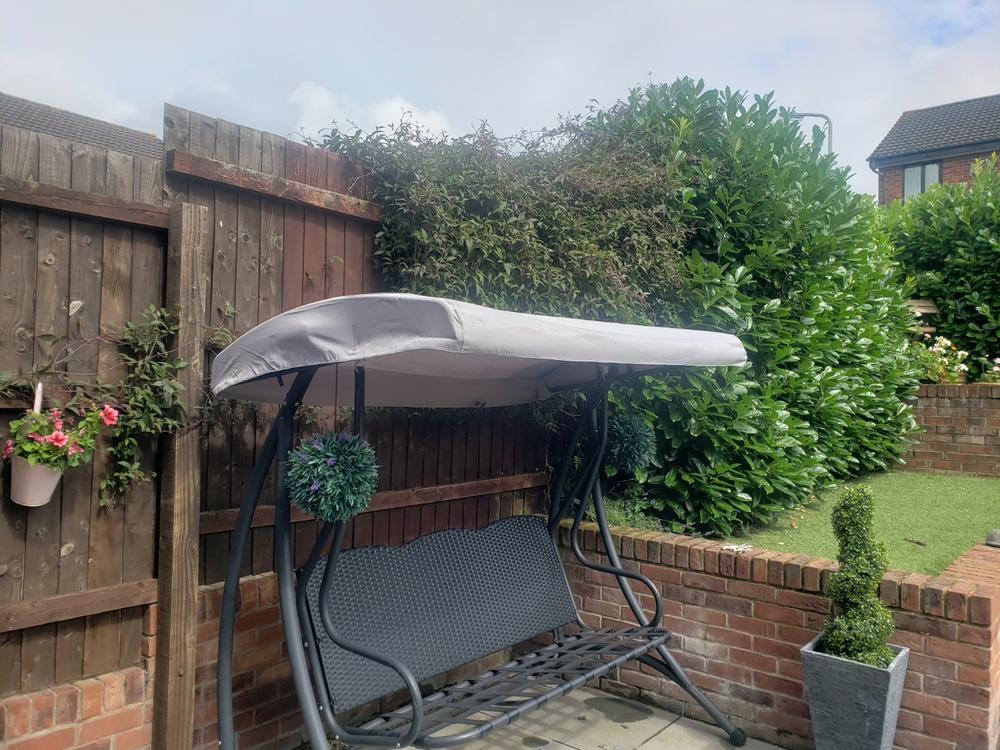 Canopy for Curved Swing Hammock - 191cm x 120cm - Customer Photo From Alison Taylor
