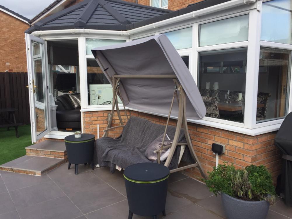 Canopy for Curved Swing Hammock - 191cm x 120cm - Customer Photo From Ann Giannelli
