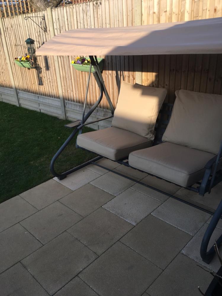 Canopy for Curved Swing Hammock - 200cm x 123cm - Customer Photo From Christine Hester