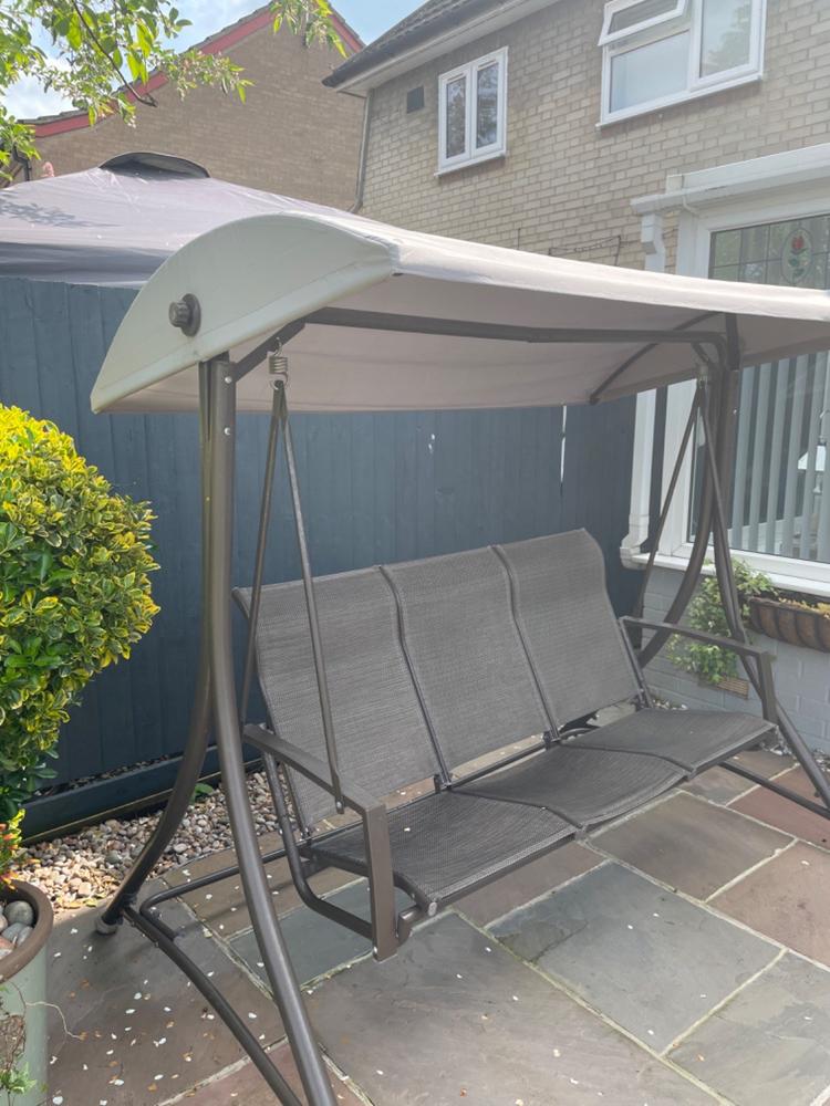 Canopy for Curved Swing Hammock - 200cm x 123cm - Customer Photo From Janet Tilley