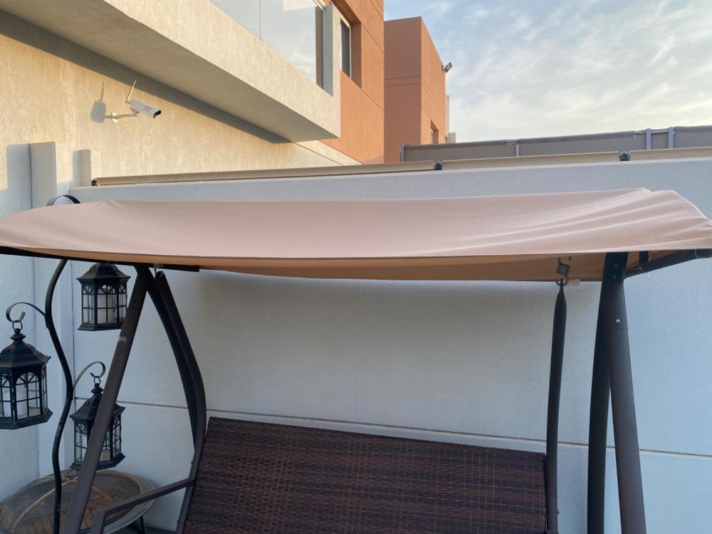 Canopy for Curved Swing Hammock - 200cm x 123cm - Customer Photo From Fayaz Malik