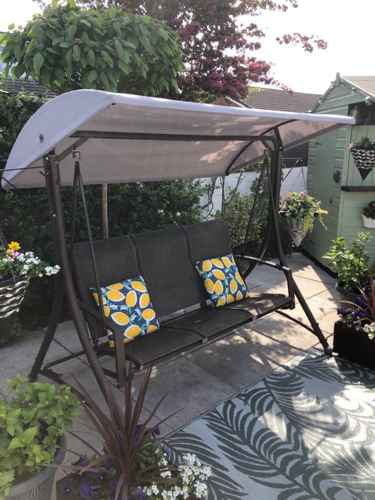 Canopy for Curved Swing Hammock - 200cm x 123cm - Customer Photo From Philip Dunn