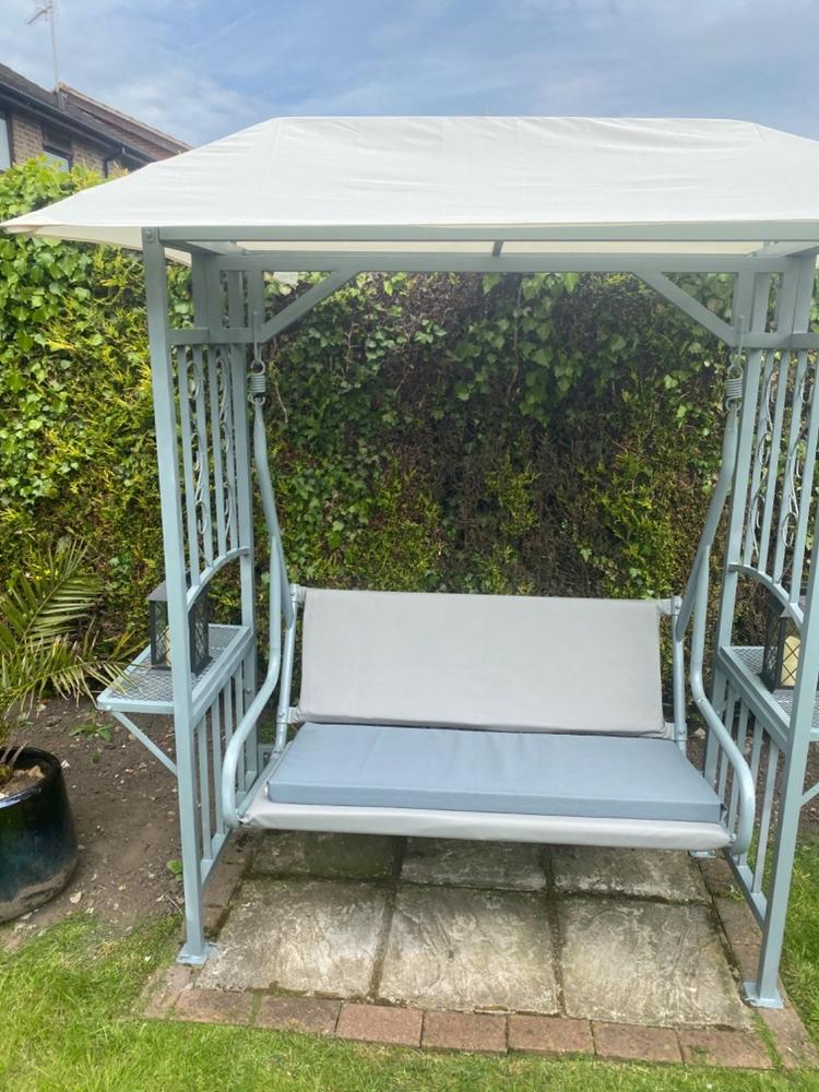 Canopy for Gazebo Style Swing Hammock - 188cm x 125cm - Customer Photo From Elaine Boucher