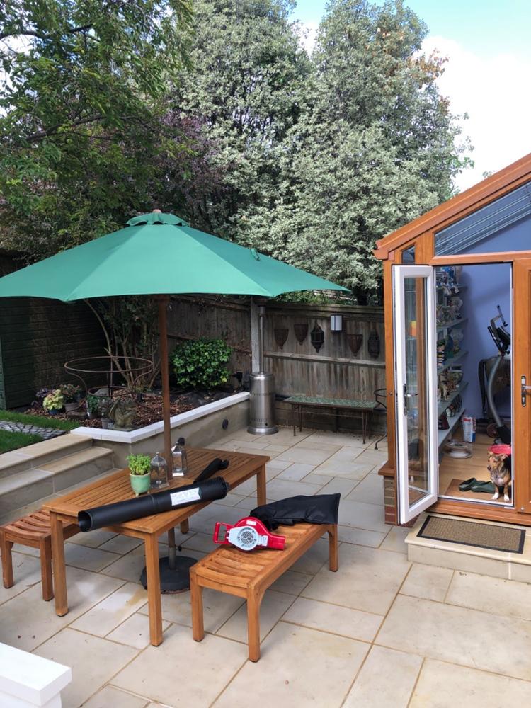 Canopy for 2.7m Round Parasol/Umbrella - 8 Spoke - Customer Photo From Brendan ODonnell