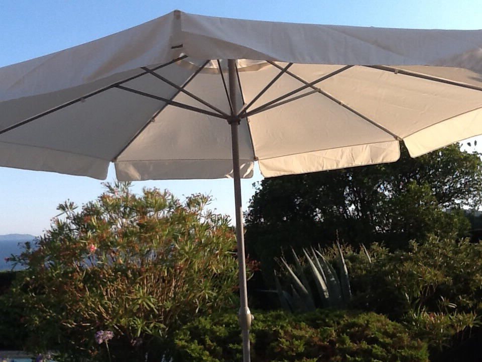 Canopy for 4m Round Parasol/Umbrella - 8 Spoke - Customer Photo From janssen wilfried
