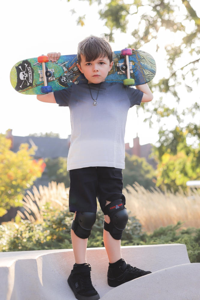 SkateXS Pirate Beginner Complete Skateboard for Kids - Customer Photo From Danielle Witt