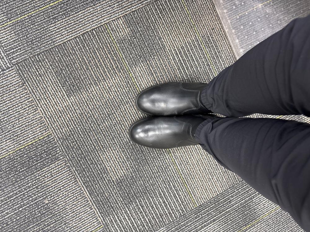 Stylish Women's Steel Toe Boots | Leen Pink Bottoms