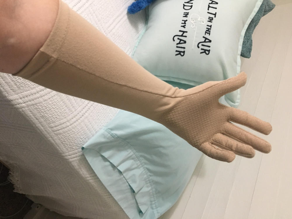 Protexgloves Elle Grip Long Gloves - Customer Photo From Melinda Workman