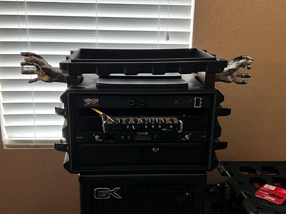 Silver Finish Classic Grip Wall Hanger - Right - Customer Photo From JEFFREY MORRISON