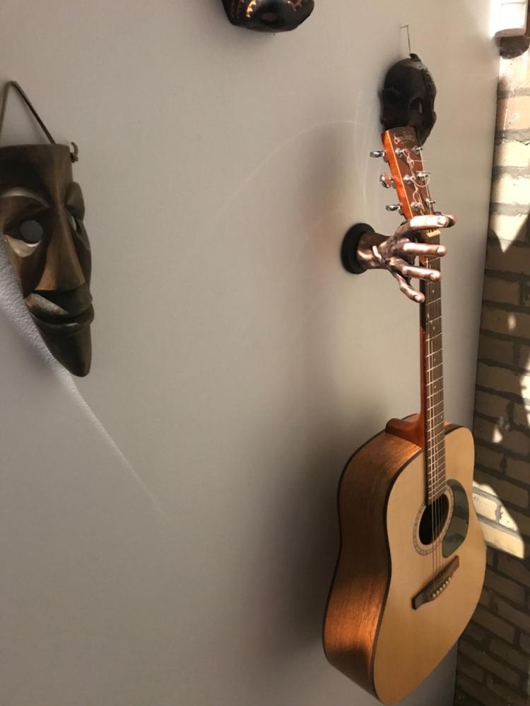 Copper Finish Classic Grip Wall Hanger - Right - Customer Photo From Kaya-Marisa Meadows