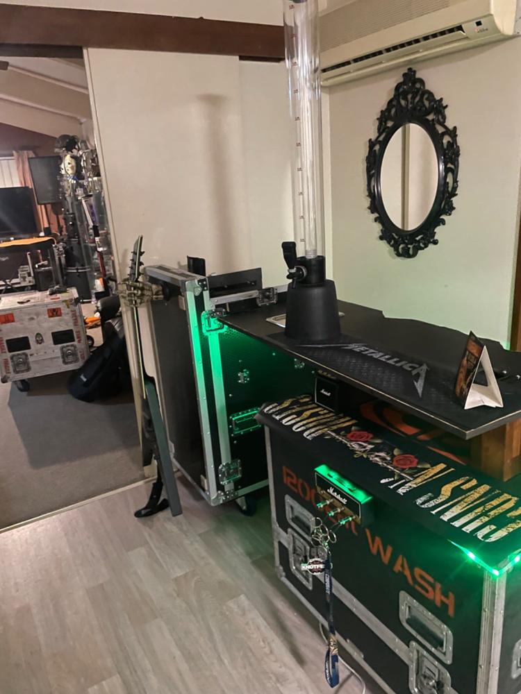 Grip Reaper Skeleton Hand Guitar Hanger - Left - Customer Photo From Lance Jones