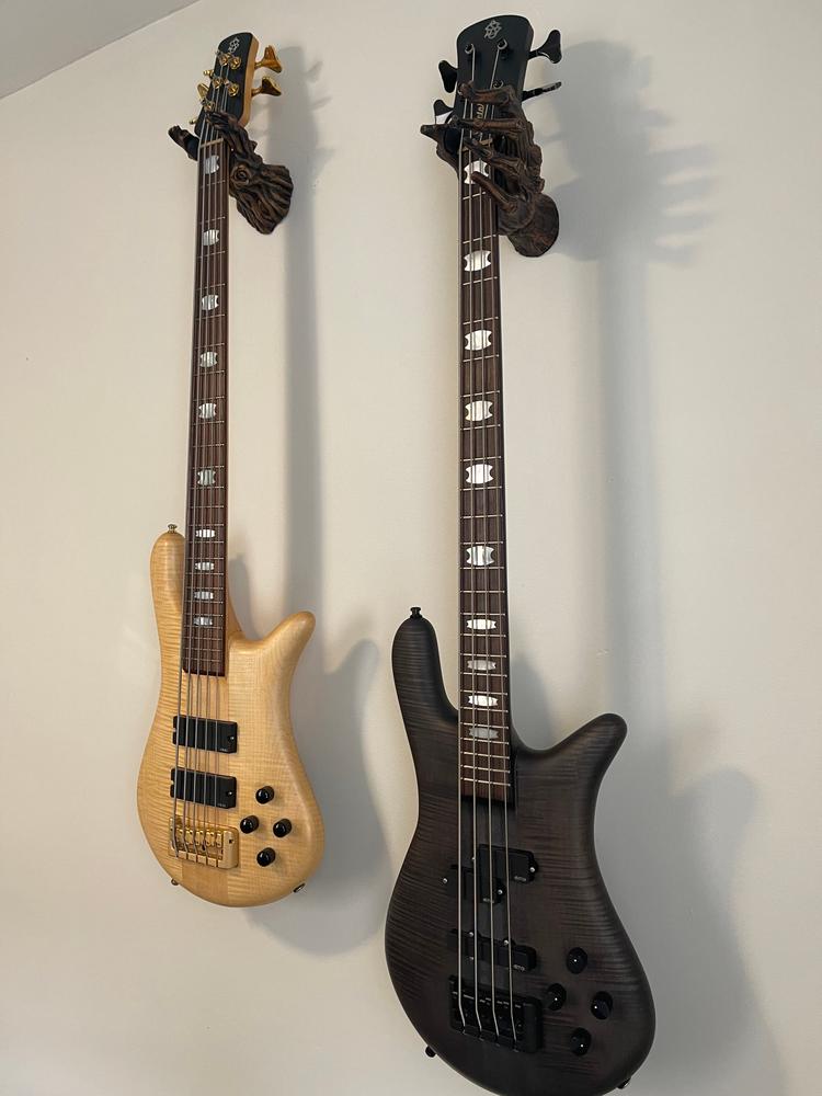 Ent-wistle Tree Hand Guitar Hanger - Left - Customer Photo From Todd