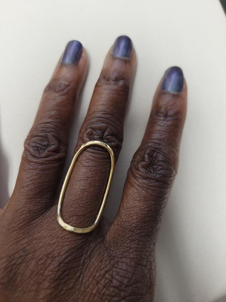 Oval Ring - Customer Photo From Subrina Epkins